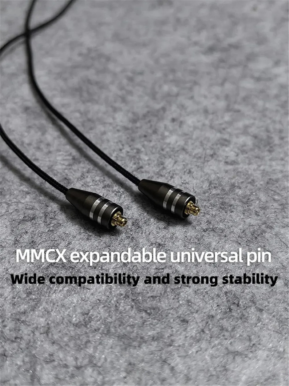 Meenova USB-C to  MMCX Cable for AEOLIAN YE05 YE01 YE365 SE215 UE900,  Shure Earphones, Type C Earphone Upgrade Cord With Microphone Connector DAC CX31993 Chip