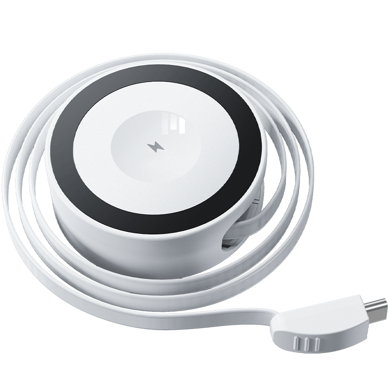 Portable 3-in-1 wireless charger for iPhone15promax ultra-thin magnetic suction base magsafe Apple 13 mobile phone appleWatch watch headset airpods car universal